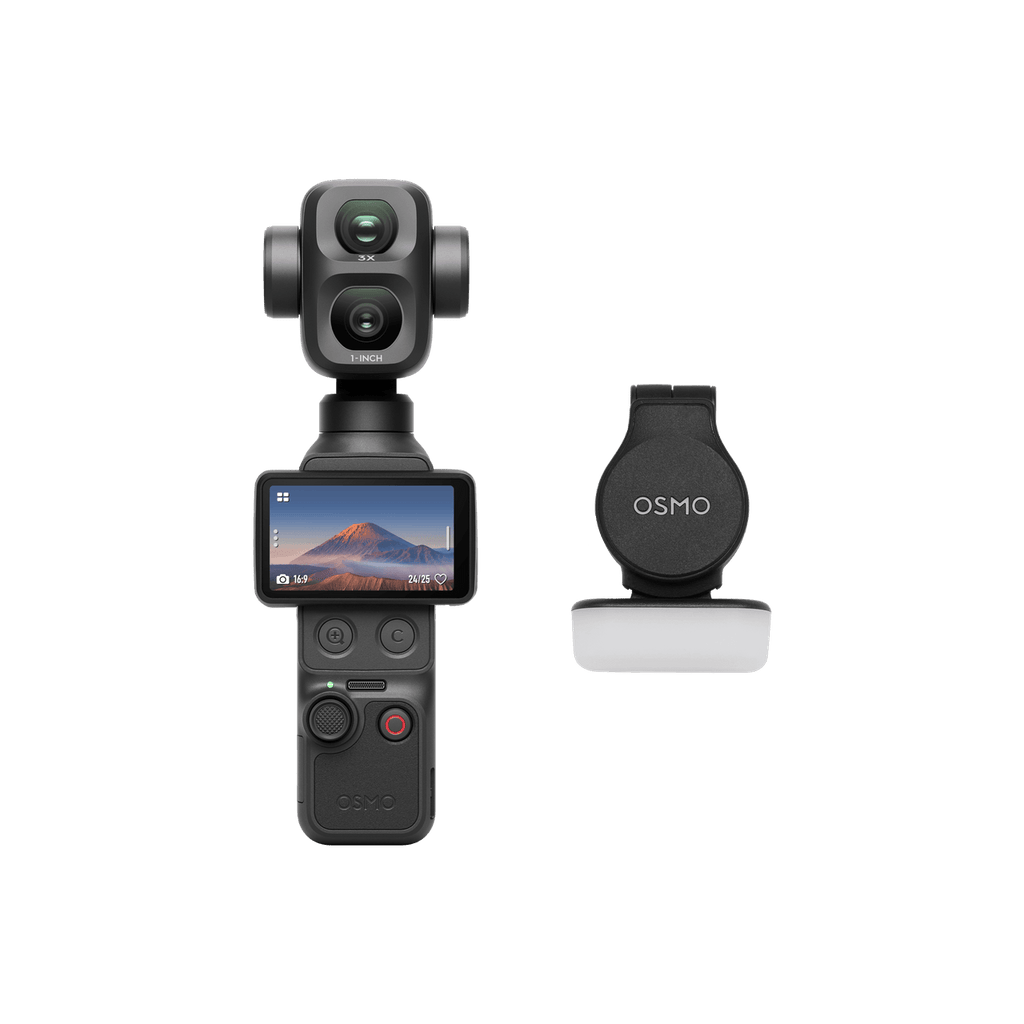 【DJI】Osmo Pocket 4P 雙主鏡頭口袋電影機 官方主圖