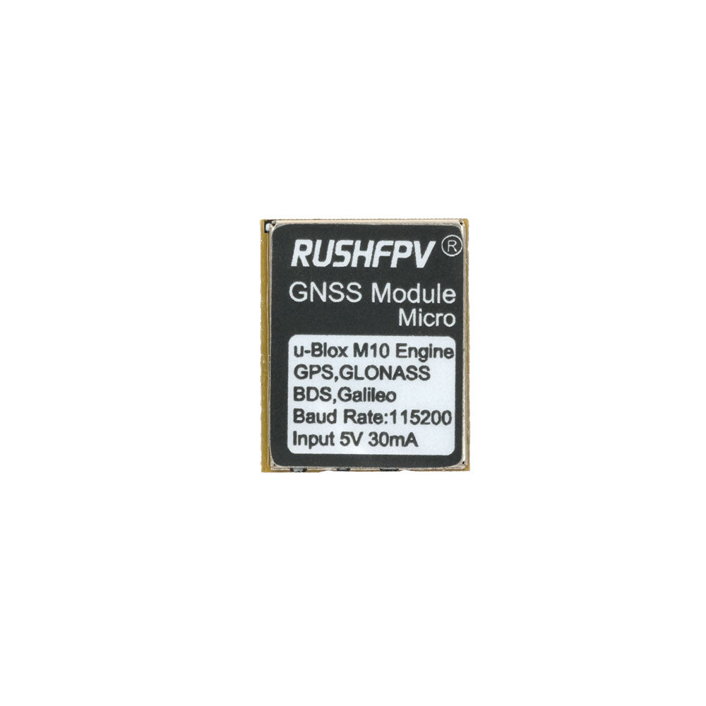 RUSHFPV GNSS Micro導航單元超小GPS雙協議穿越機固定翼返航救援 原廠商品圖片 2