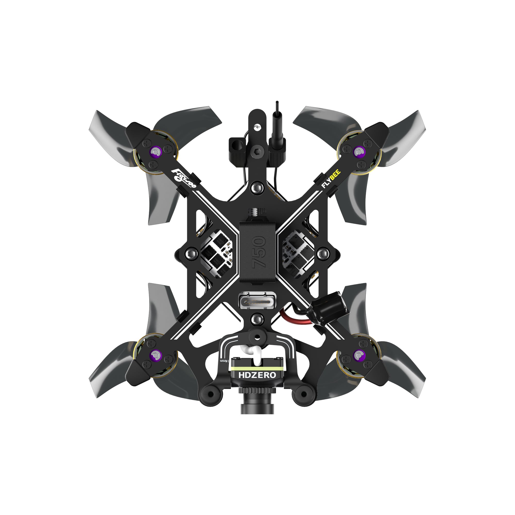 Flybee 16 HDZero 2S Ultralight FPV Drone-FLYWOO