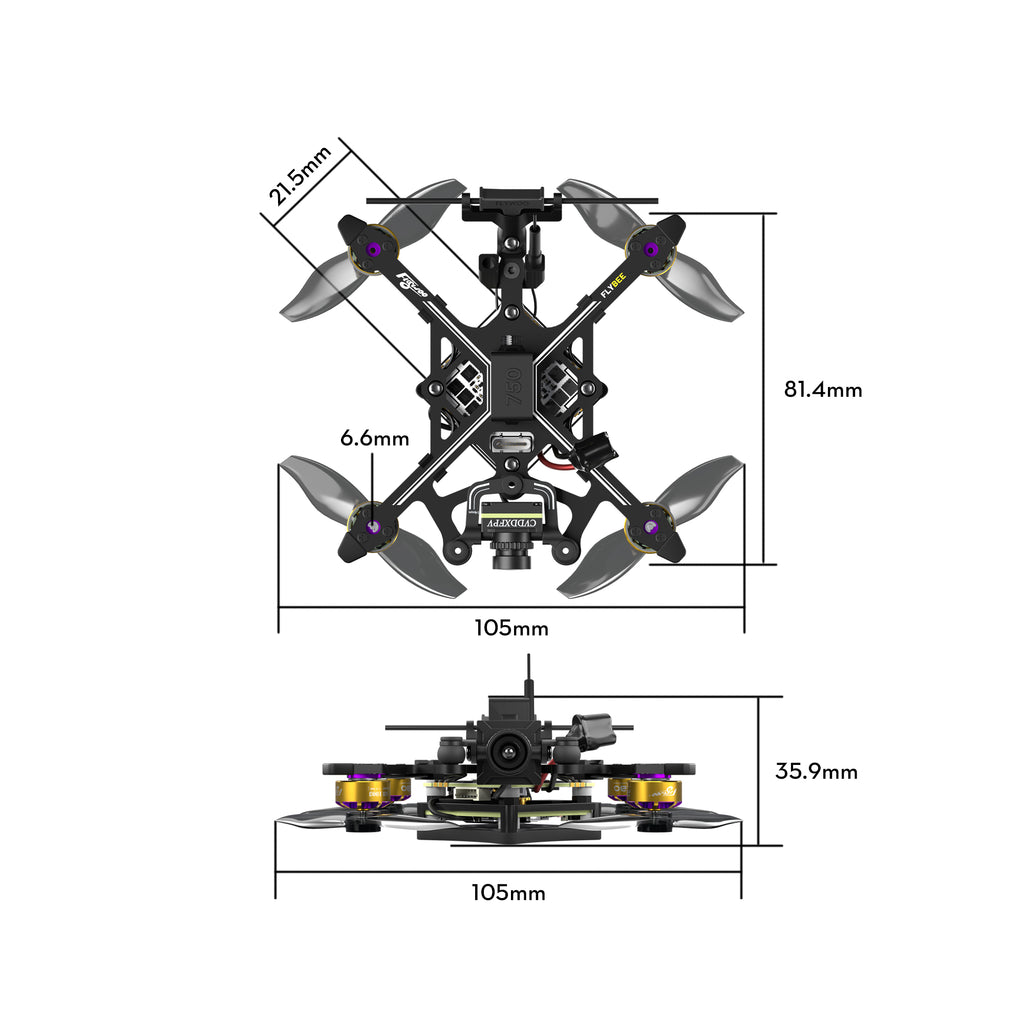 Flybee 20 HD Walksnail 2S Ultralight FPV Drone-FLYWOO