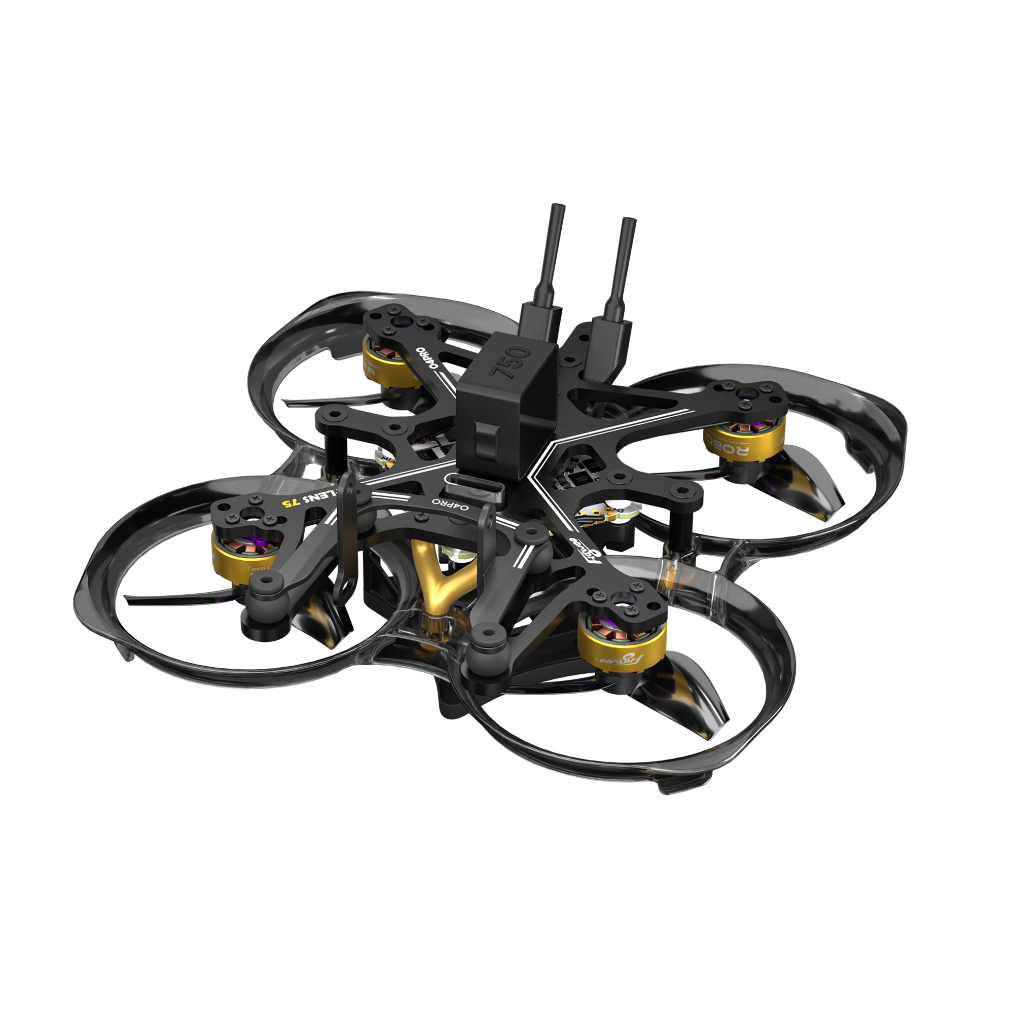 Flywoo FlyLens 75/85 O4 Wide／O4 Pro 動力版官方主圖（不含攝影機與圖傳）