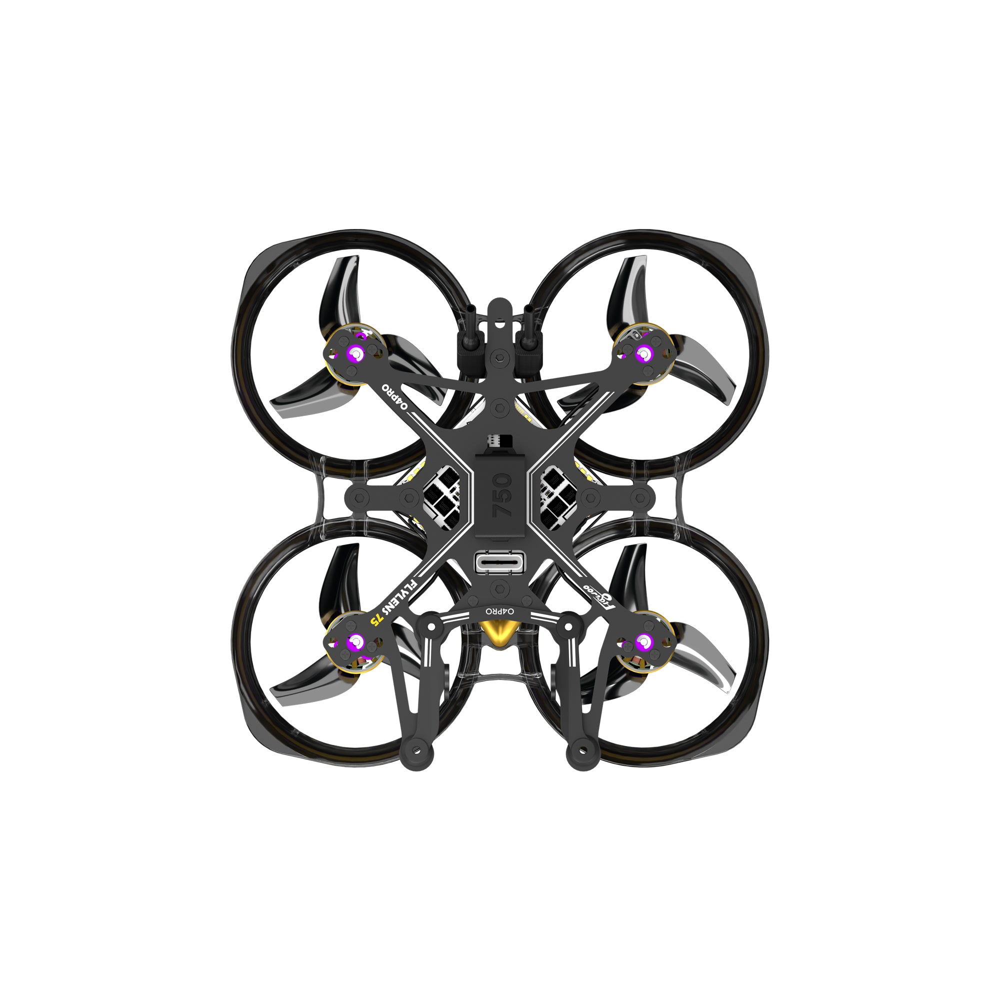 Flywoo FlyLens 75/85 O4 動力版官方主圖（不含攝影機與圖傳）