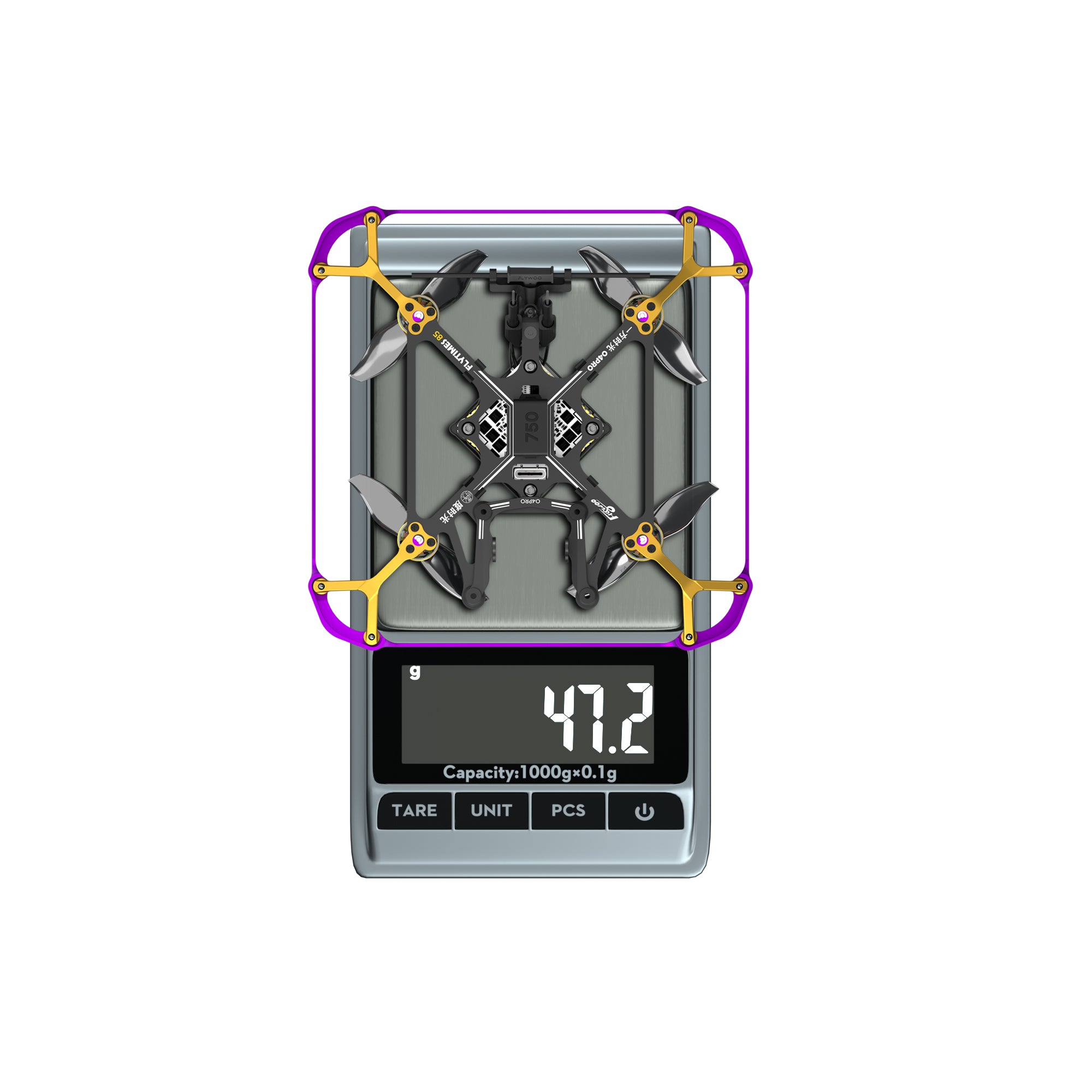 Flytimes 85 DJI O4 Wide 2S Micro FPV Drone