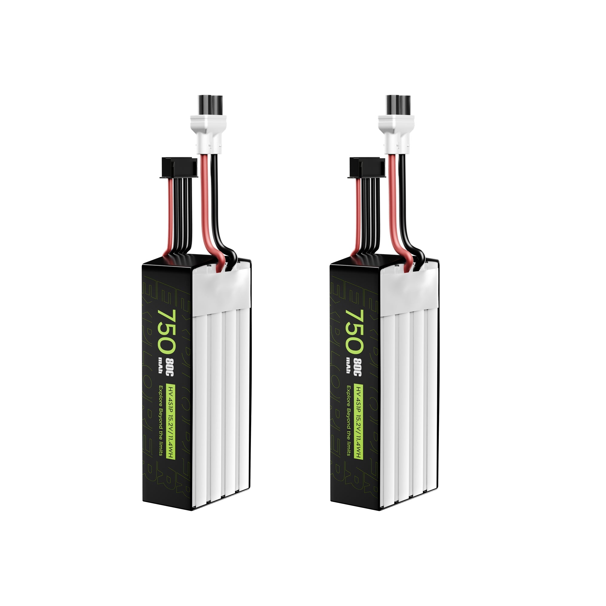 Flywoo Explorer 750mAh 4S 80C LiHV 電池兩入原廠主圖