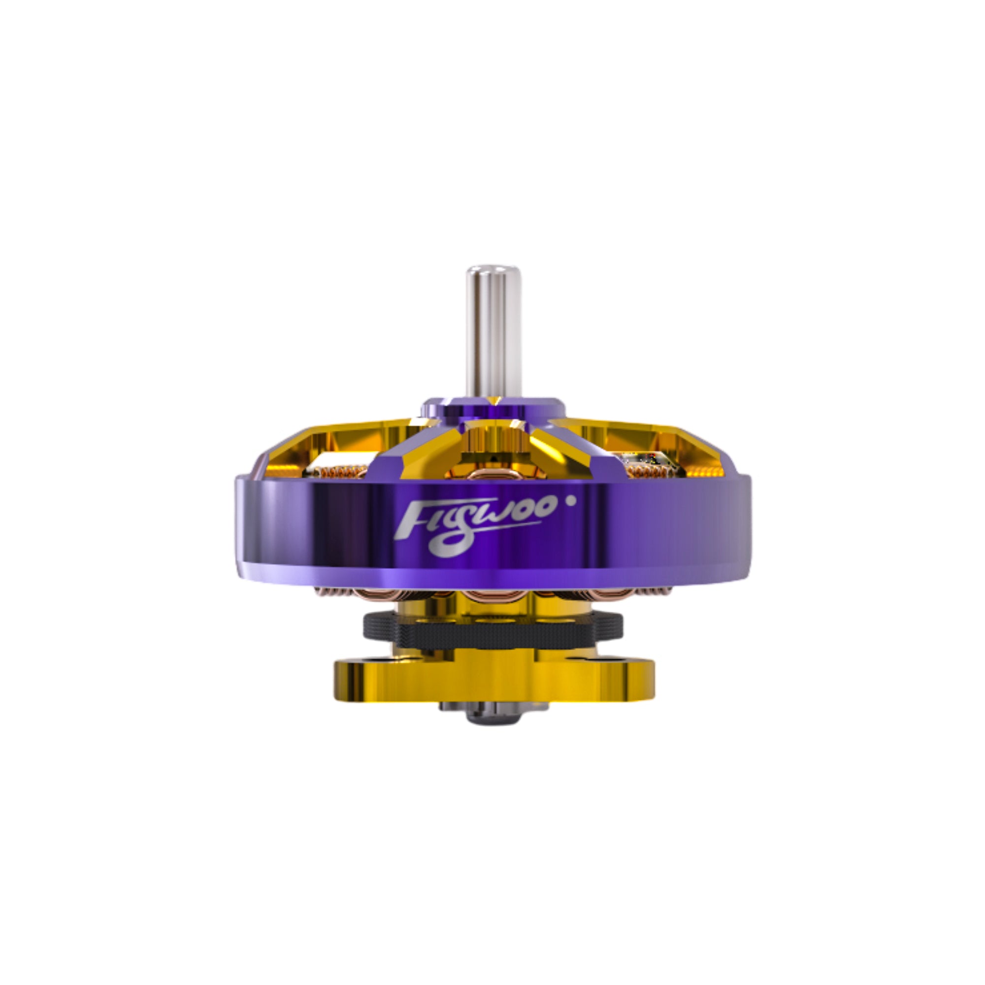 Flywoo ROBO 1002 19800KV / 23500KV Fpv Motor Gold/Purple (New Version)-FLYWOO