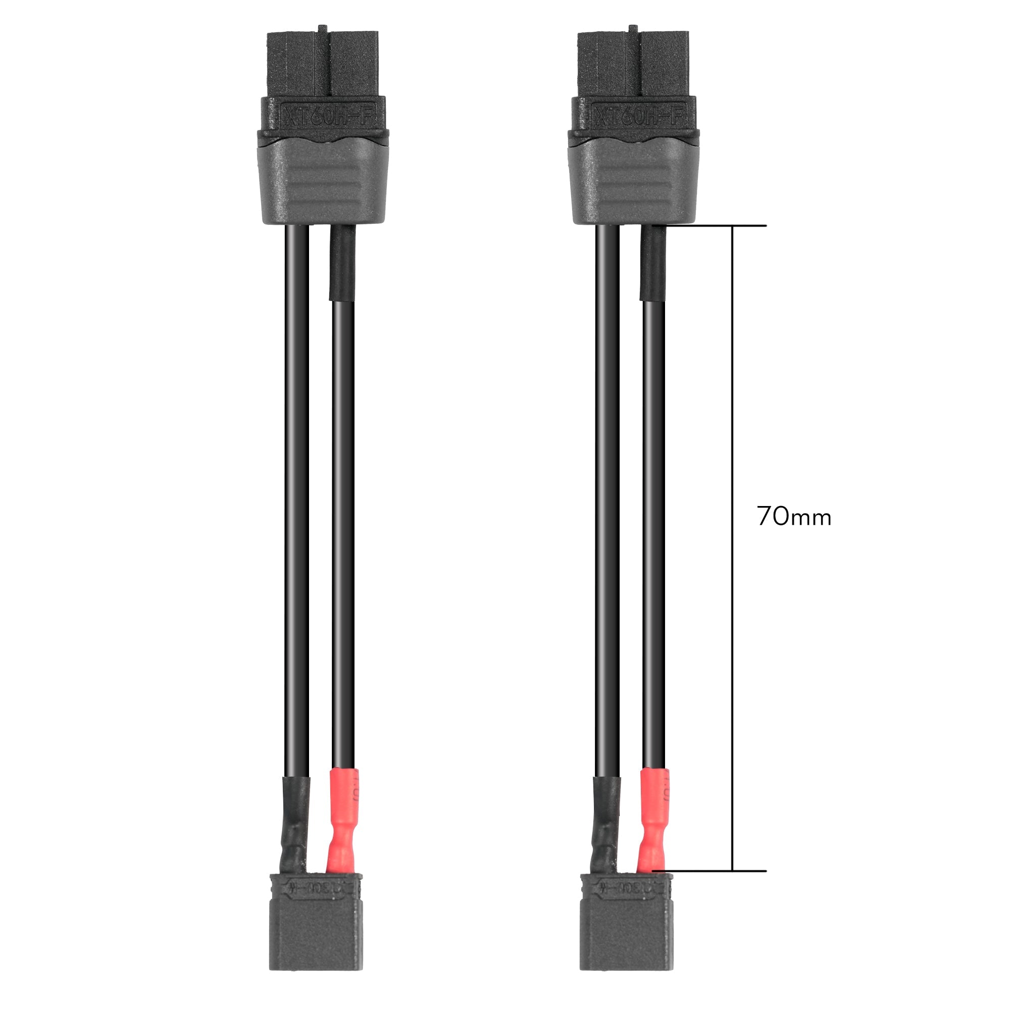 Flywoo XT30U 公頭轉 XT60H 母頭兩入裝官方商品圖