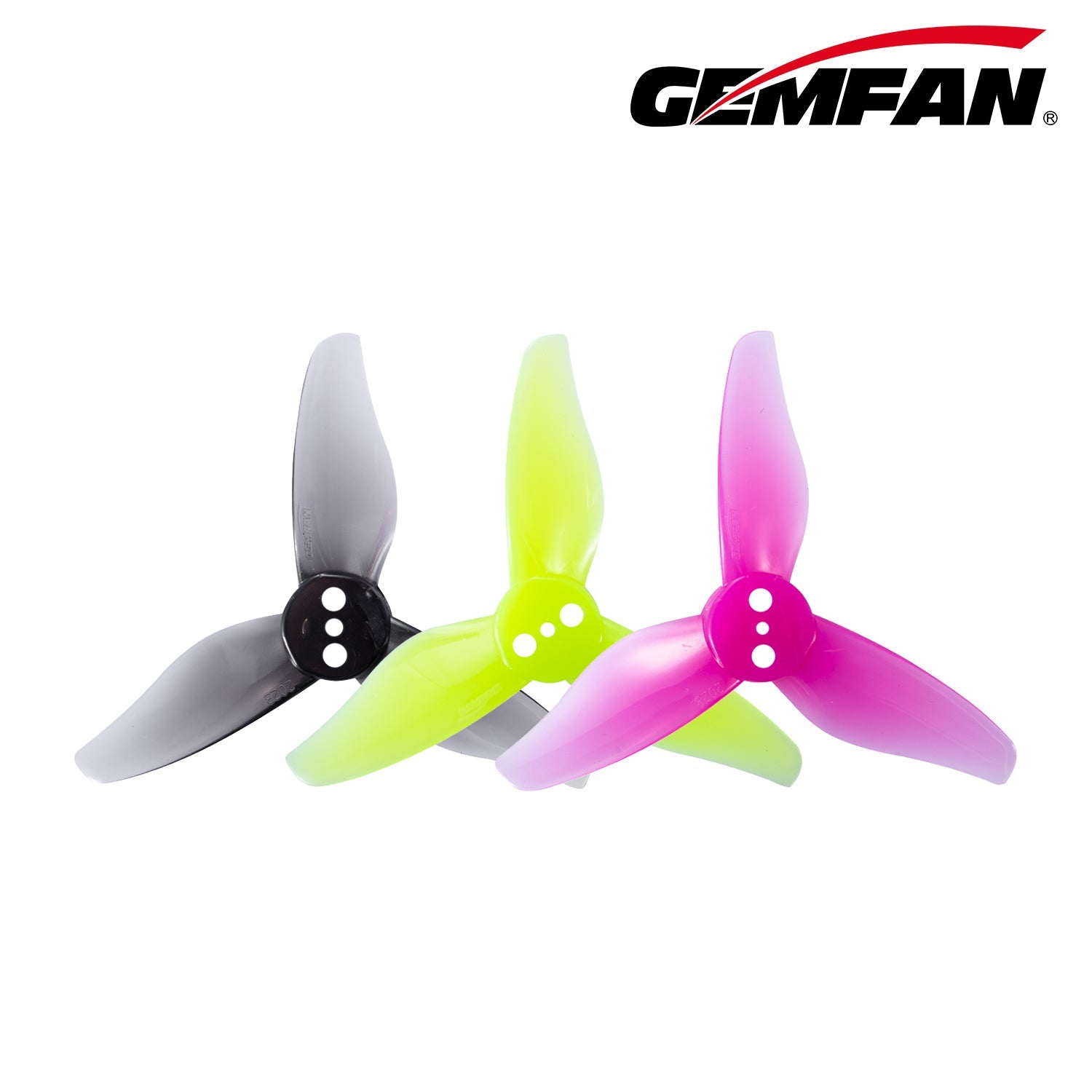Gemfan 2023 Hurricane 1.5mm 三葉螺旋槳原廠主圖