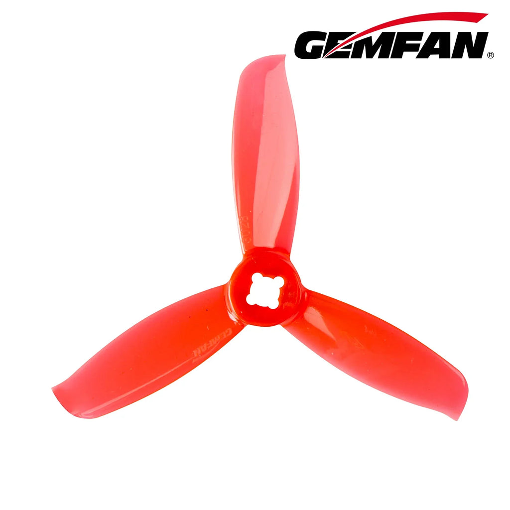 Gemfan 乾豐 3028 三葉螺旋槳亮紅原廠主圖