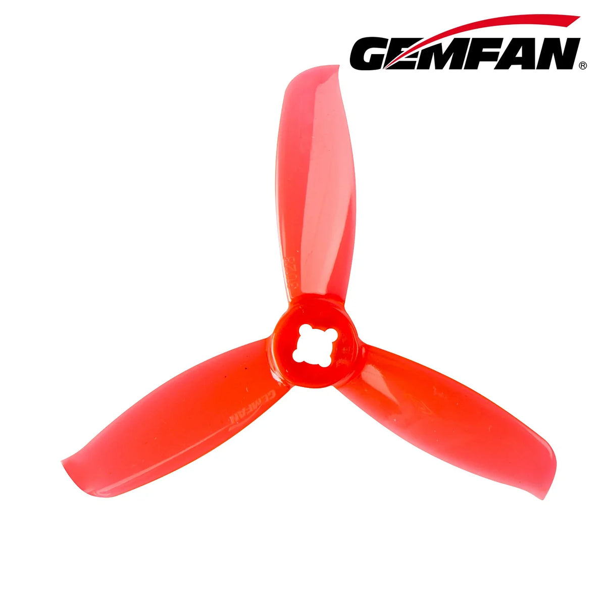 Gemfan 乾豐 3028 三葉螺旋槳亮紅原廠主圖