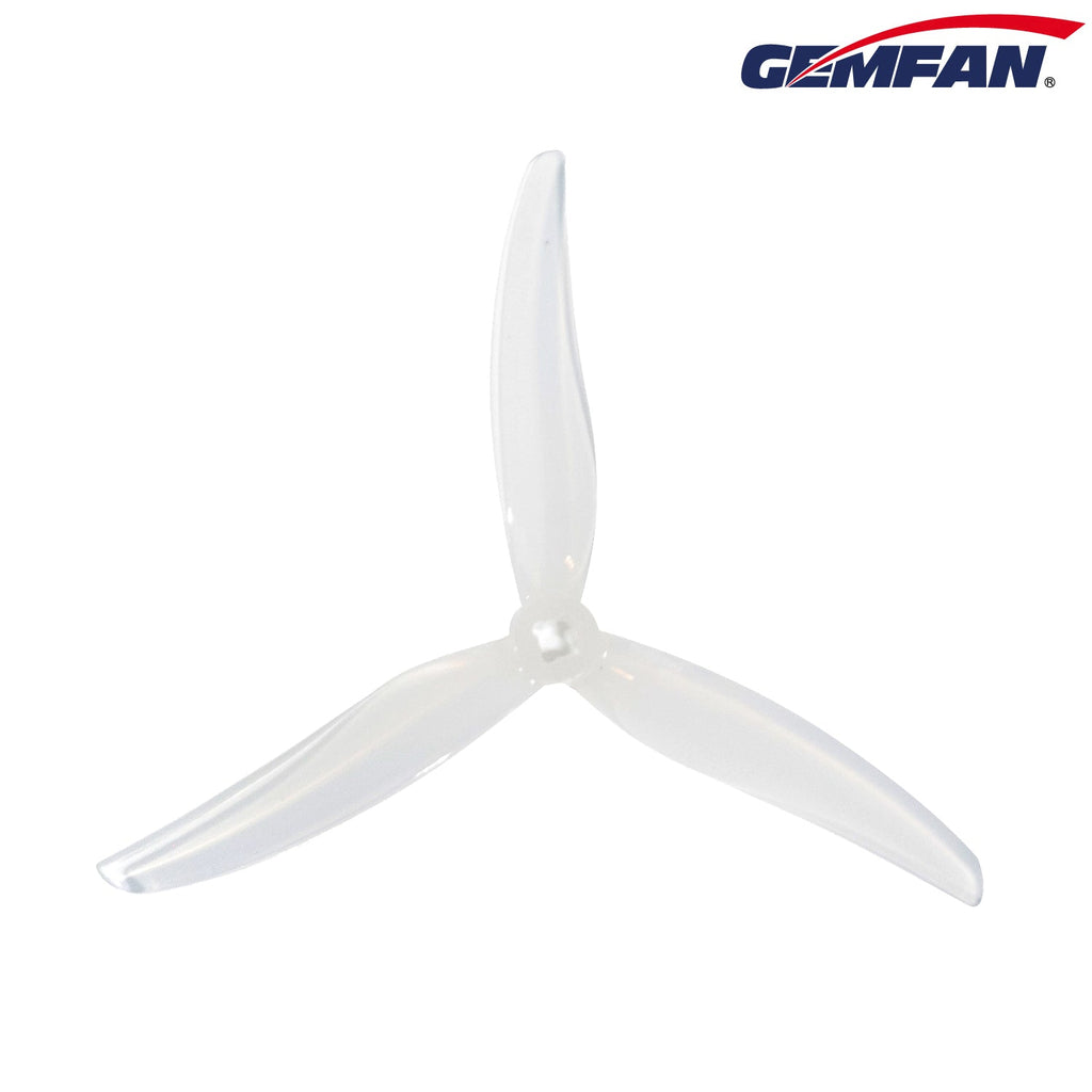 Gemfan Super Light 5130 三葉槳 乳白色 1.5mm 軸