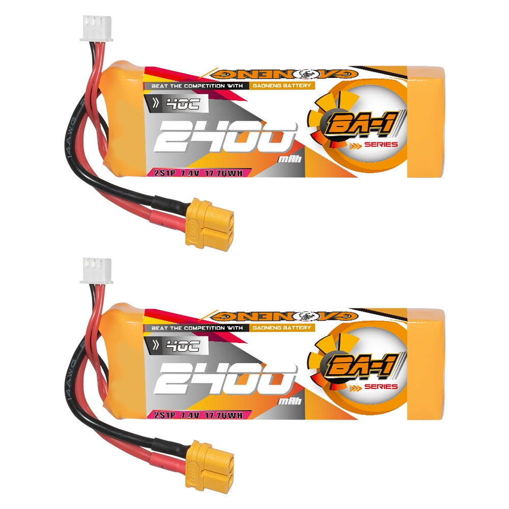 GNB BA-1 2400mAh 2S 40C XT60 官方商品圖