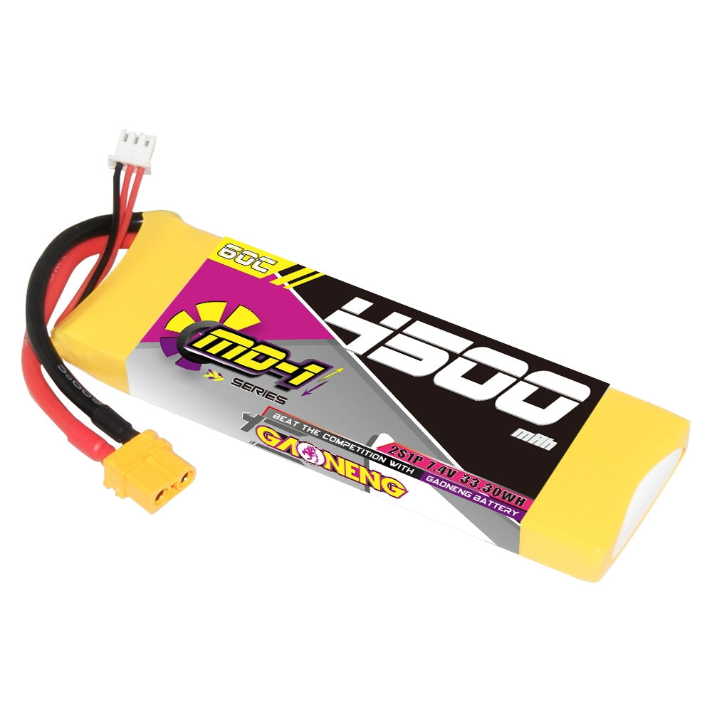 GNB MD-1 4500mAh 2S 60C XT60 官方商品圖