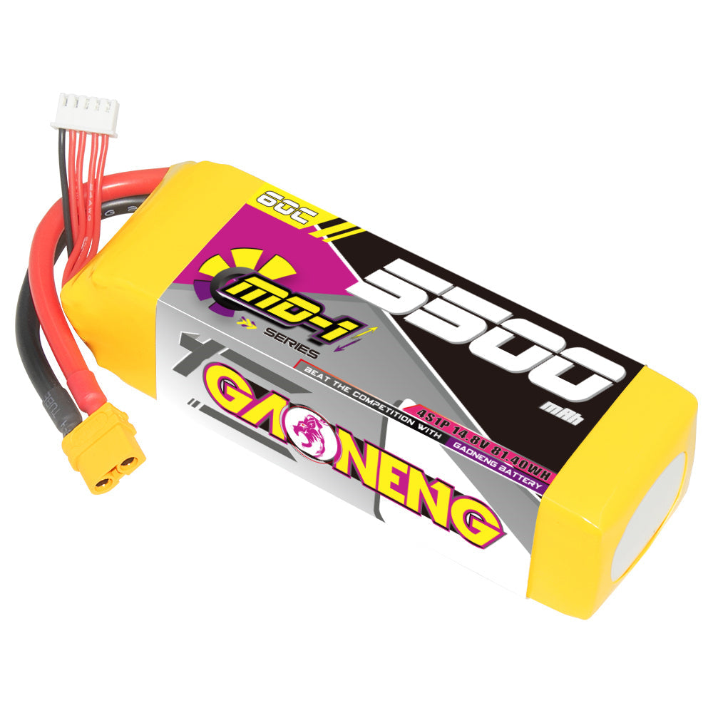 GNB MD-1 5500mAh 4S 60C XT60 官方商品圖