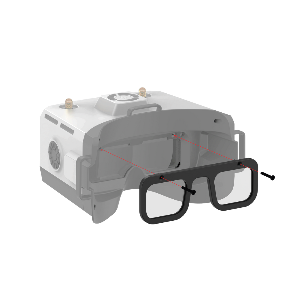 【HDZero】BoxPro 客製近視鏡片