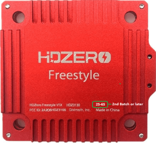 HDZero Freestyle VTX HDZ3130 數位圖傳官方主圖