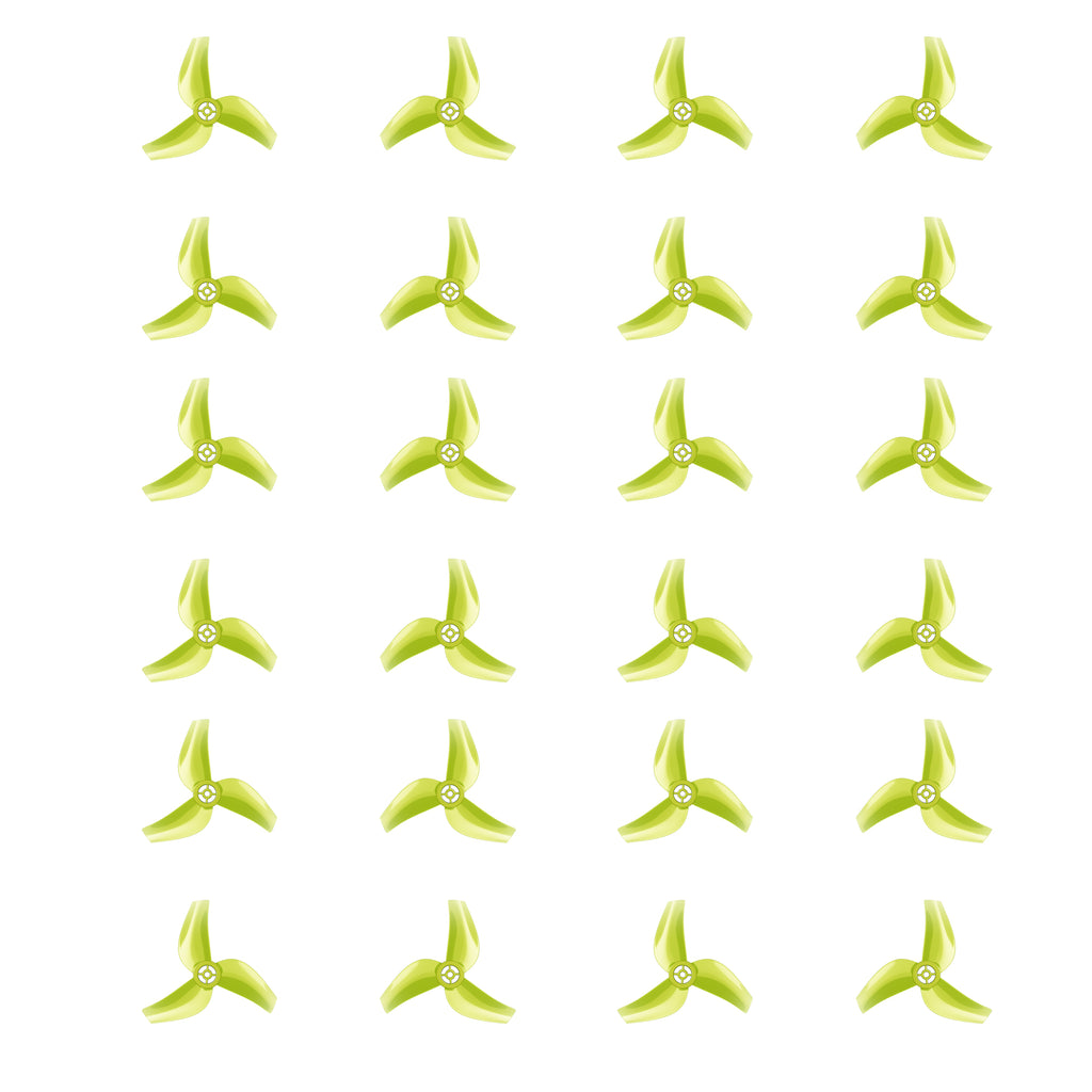 New 1611 3-Blade Propeller (Set of 8) - 1.5mm Shaft -FLYWOO