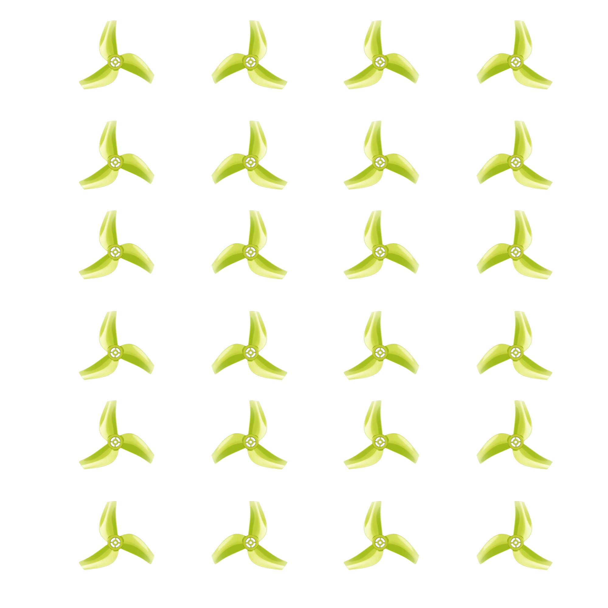 New 1611 3-Blade Propeller (Set of 8) - 1.5mm Shaft -FLYWOO