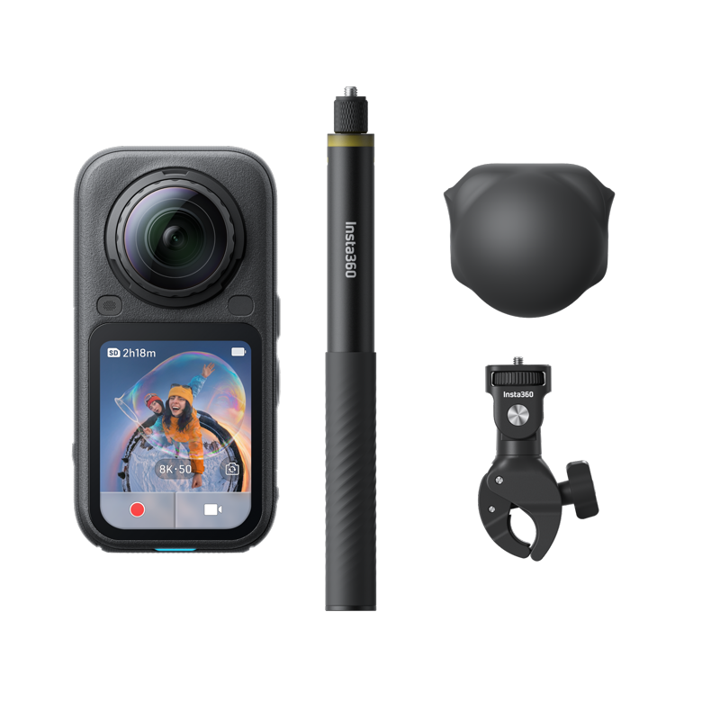 Insta360 X6 機車套裝配置圖