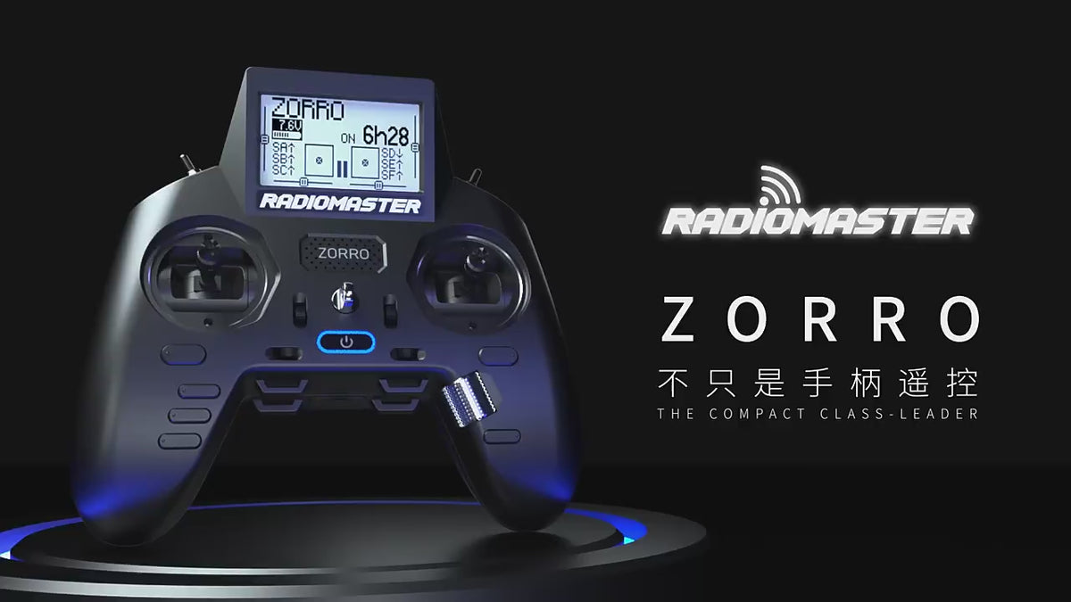 【RadioMaster】ZORRO 航模遙控器 商品影片