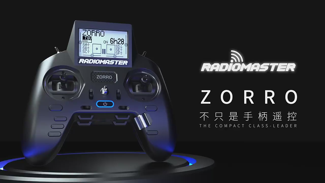 【RadioMaster】ZORRO 航模遙控器 商品影片