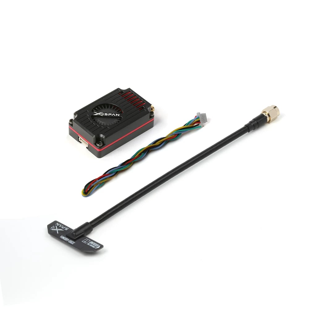 RUSHFPV3.1G-3.8G 5W超寬頻段接收機天線套裝穿越機固定翼 商品圖片 2