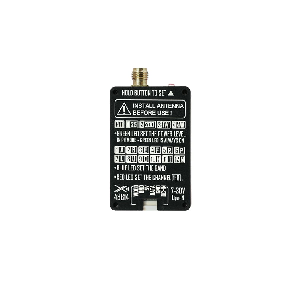 RUSHFPV XSPAN 4.8-6.1G 4W圓極化天線圖傳套裝高功率穿越無人機 商品圖片 2