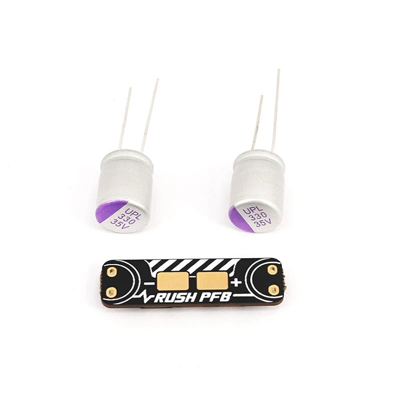 RUSHFPV PFB電源電調濾波板尖峰抑制 330 35V固態電容 FPV 穿越機 商品圖片 3