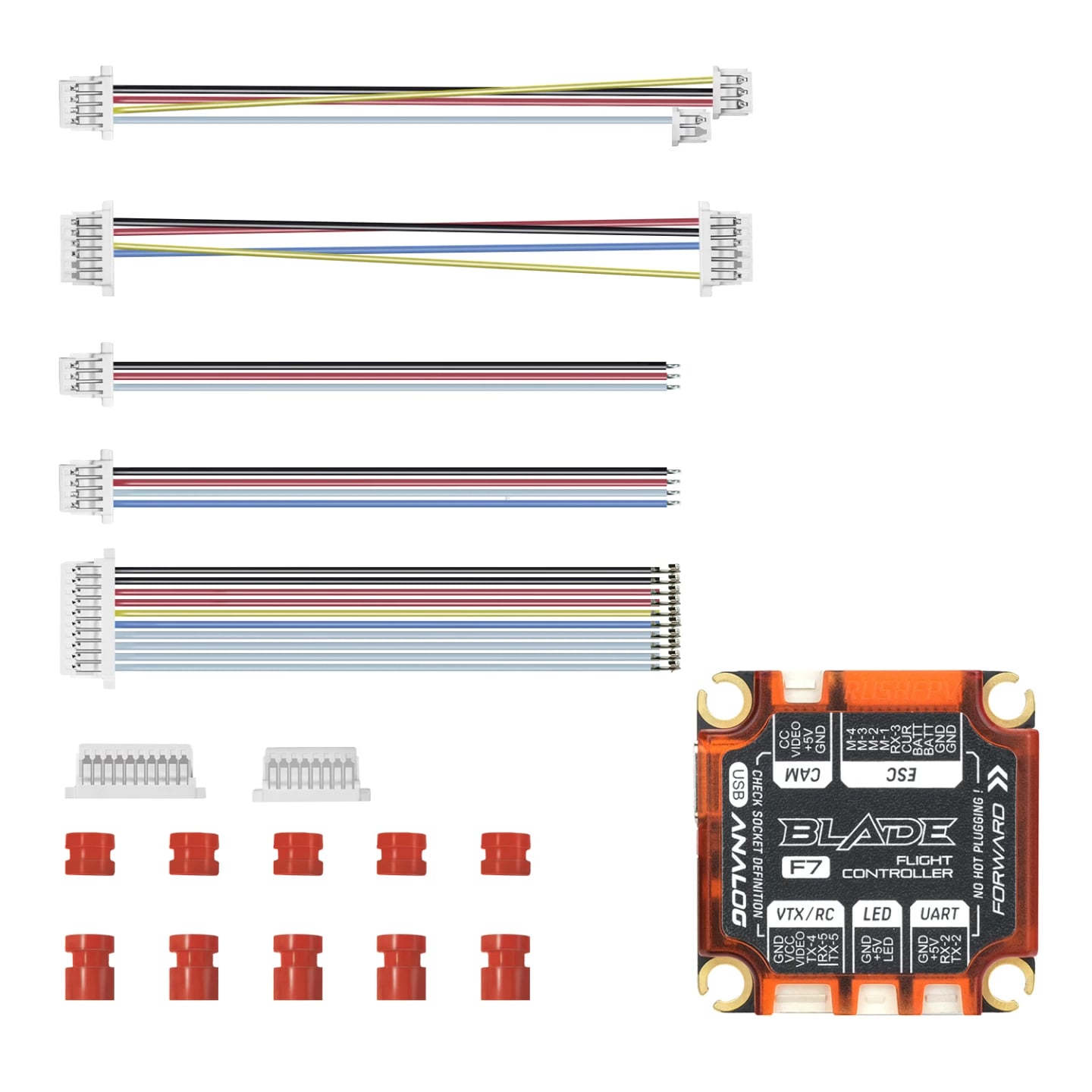RUSHFPV BLADE 刀鋒 V2 FPV穿越機 無人機 F722飛控模擬 高清圖傳 商品圖片 2