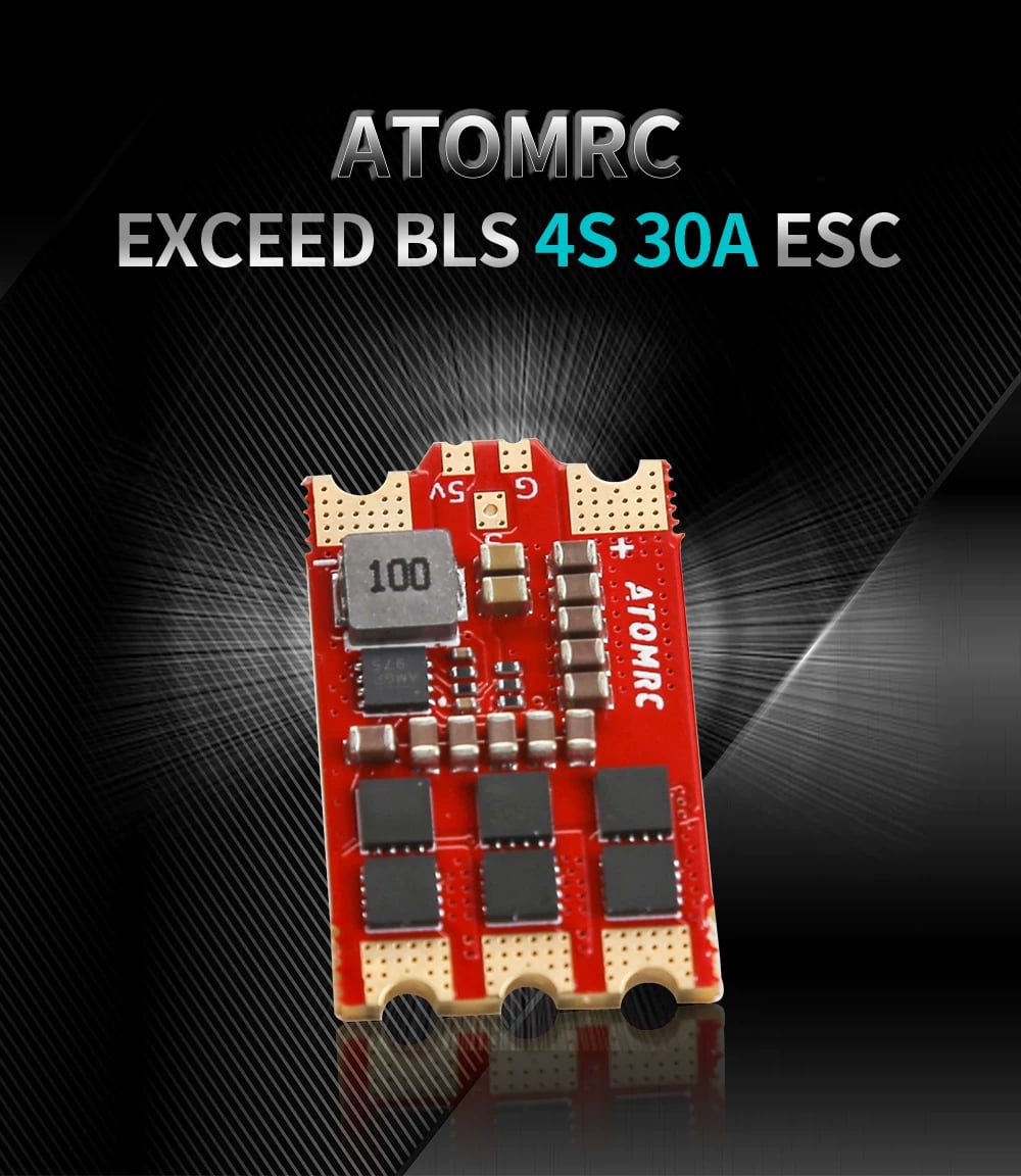 ATOMRC Exceed BLS 4S 30A ESC｜5V BEC 固定翼電調 商品圖片 2