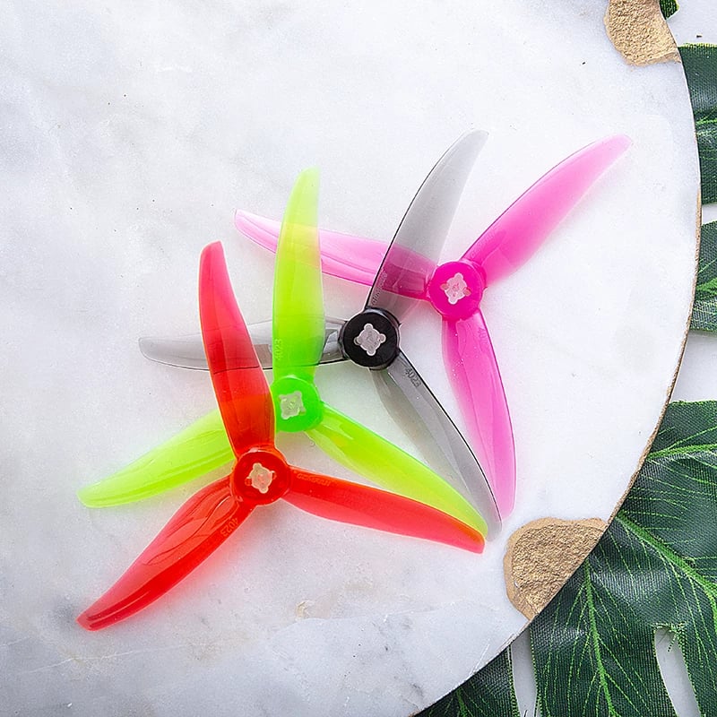 Gemfan 乾豐 4023 三葉槳穿越機牙籤機槳葉航模固定翼螺旋槳 商品圖片 2