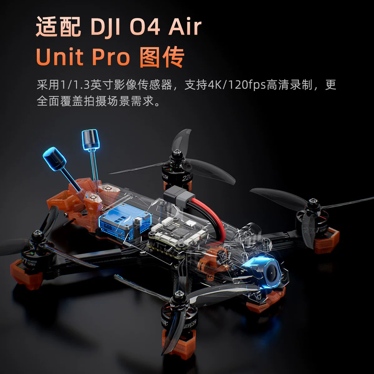 GEPRC Vapor-X5/D5 O4 Pro 圖3